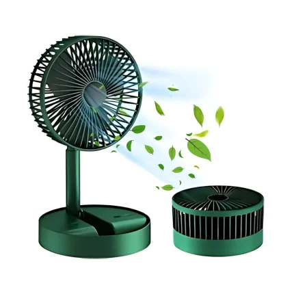 USB Rechargeable High-Speed Table Desk Fan – Compact & Powerful